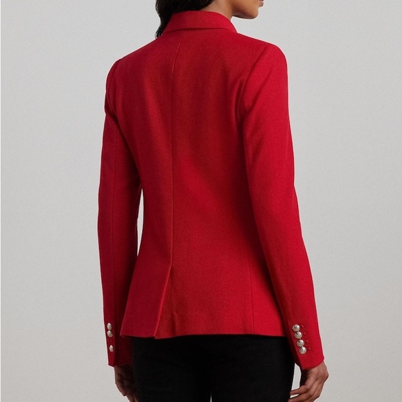 Lauren Ralph Lauren Anfisa Crest Logo Blazer Jacket - Picture 2 of 10